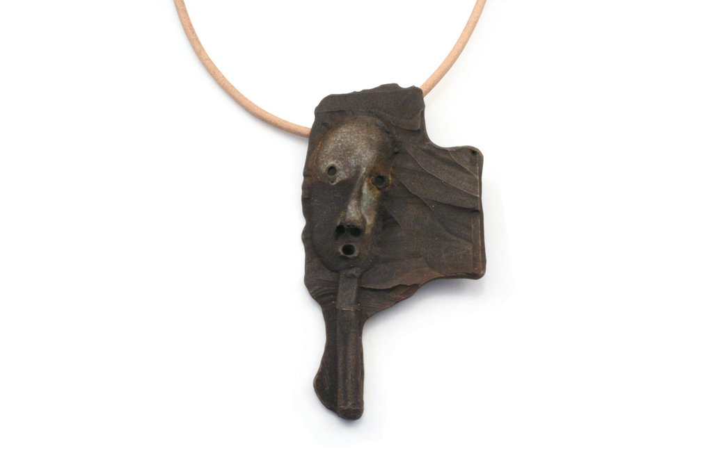 J. Cotter Gallery Bronze Mask Pendant