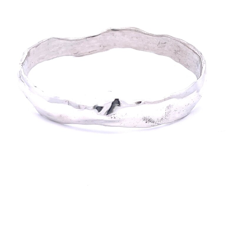 COTTER Sterling Silver Pollock Bangle