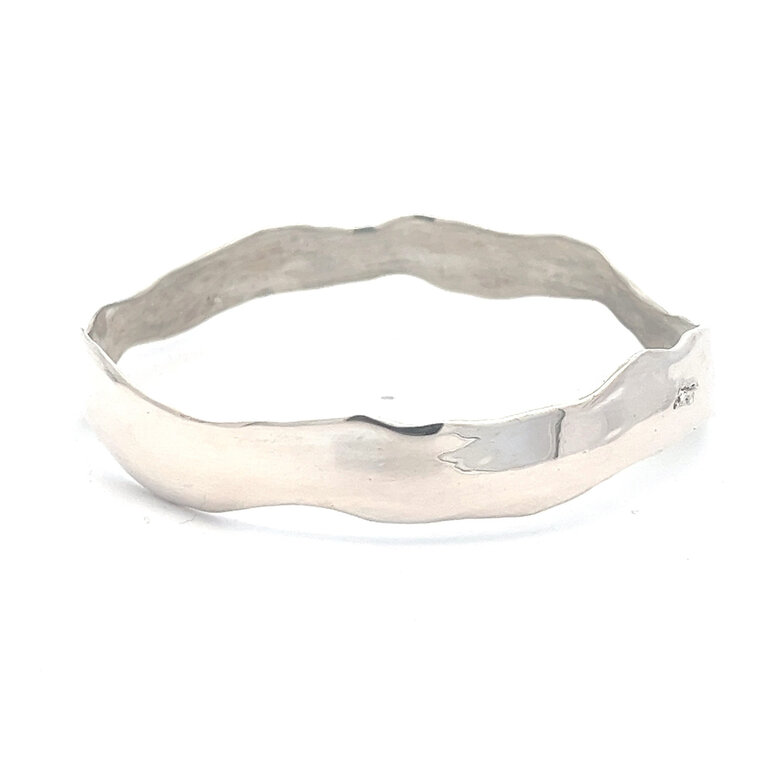 COTTER Sterling Silver Pollock Bangle