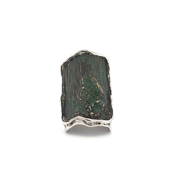 COTTER "Mossy Log" Shield Ring