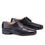 Joseph Danitti Leather Cap Toe Derby Dress Shoe With Smooth Napa rubber sole tie shoe