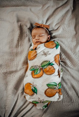 Florida Kid Co. Orange Blossom Muslin Swaddle Blanket