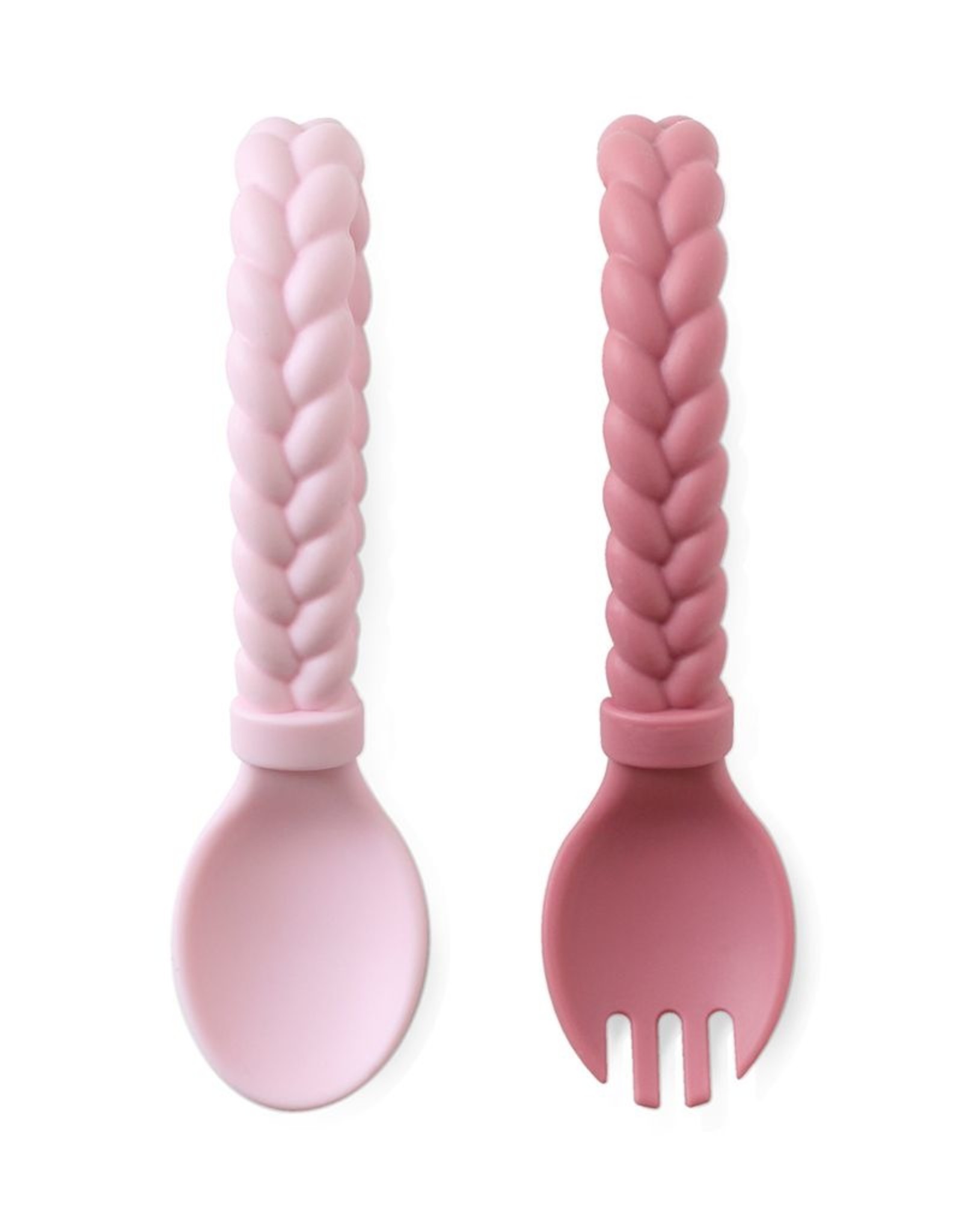 Itzy Ritzy Sweetie Spoon & Fork Set Pink
