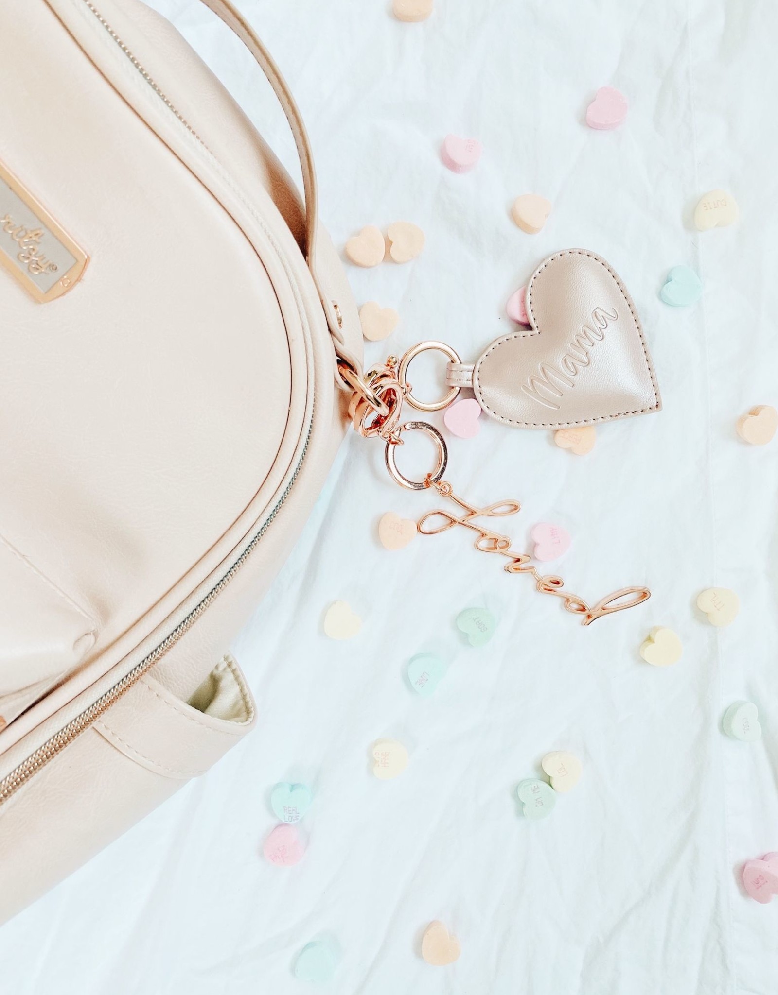 Itzy Ritzy Mama Heart Diaper Bag Charm