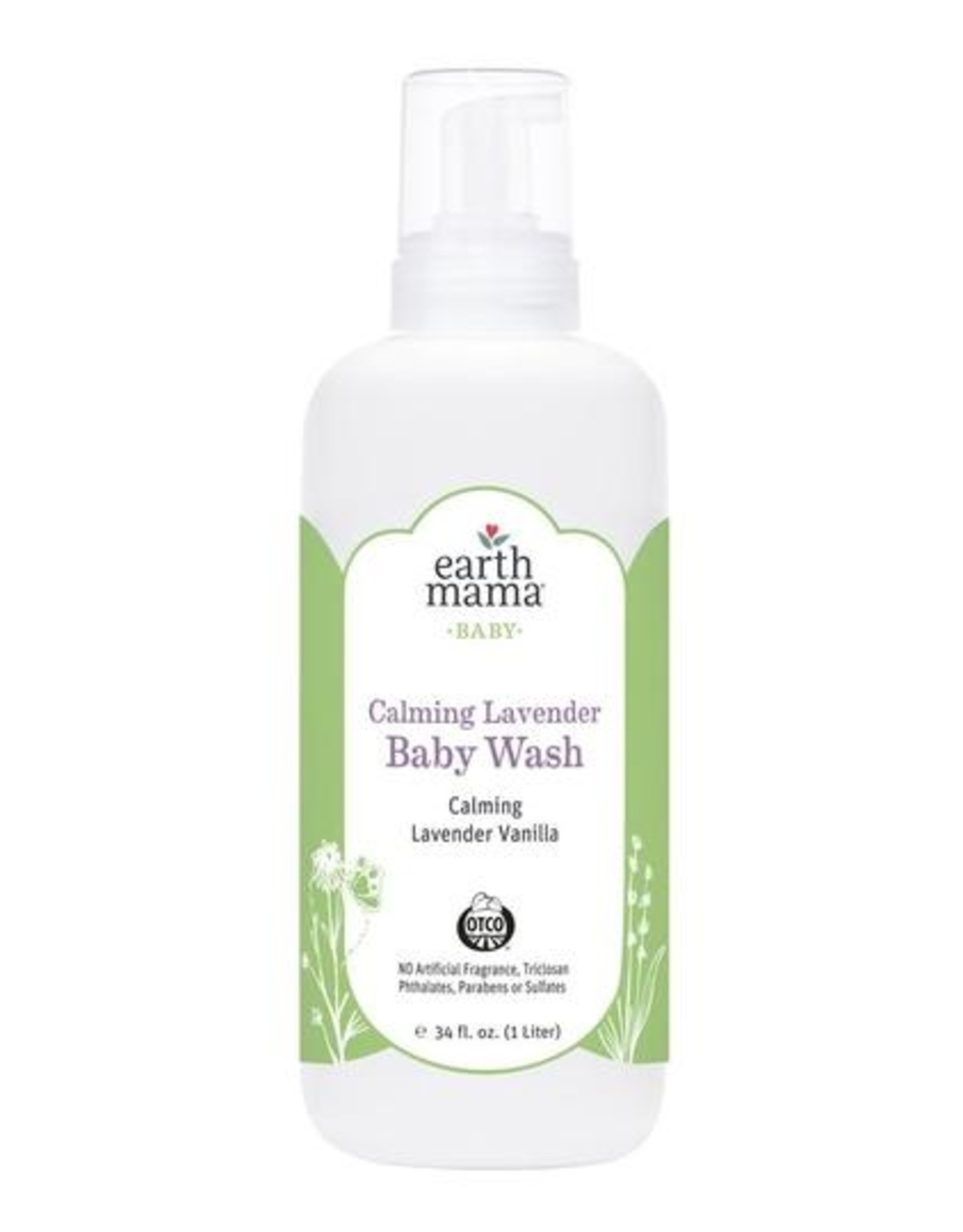 Earth Mama Organics Calming Lavender Baby Wash