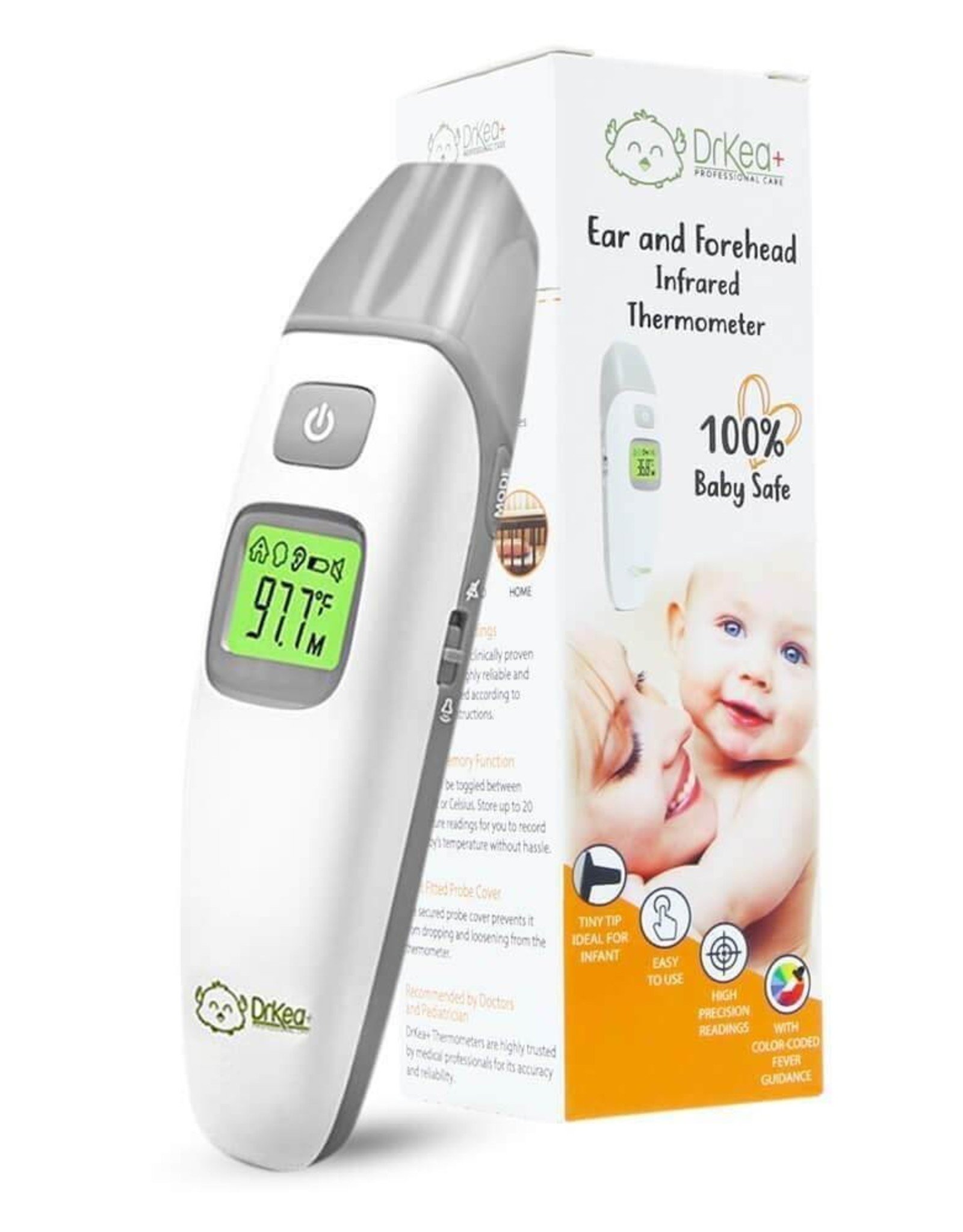 Sociale wetenschappen impliciet Trots Thermometer - Baby Ear & Forehead - Bellies-2-Babies