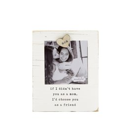 Mud Pie Mom Magnet Wood Frame