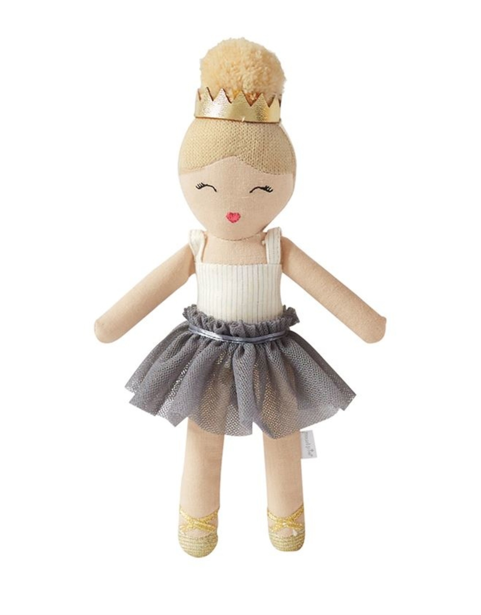 Mud Pie Ballerina Doll Rattle