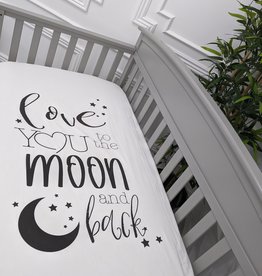 Crib Sheet Love You To The Moon
