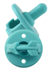 Itzy Ritzy Pacifier Set Surf Blue Arrow