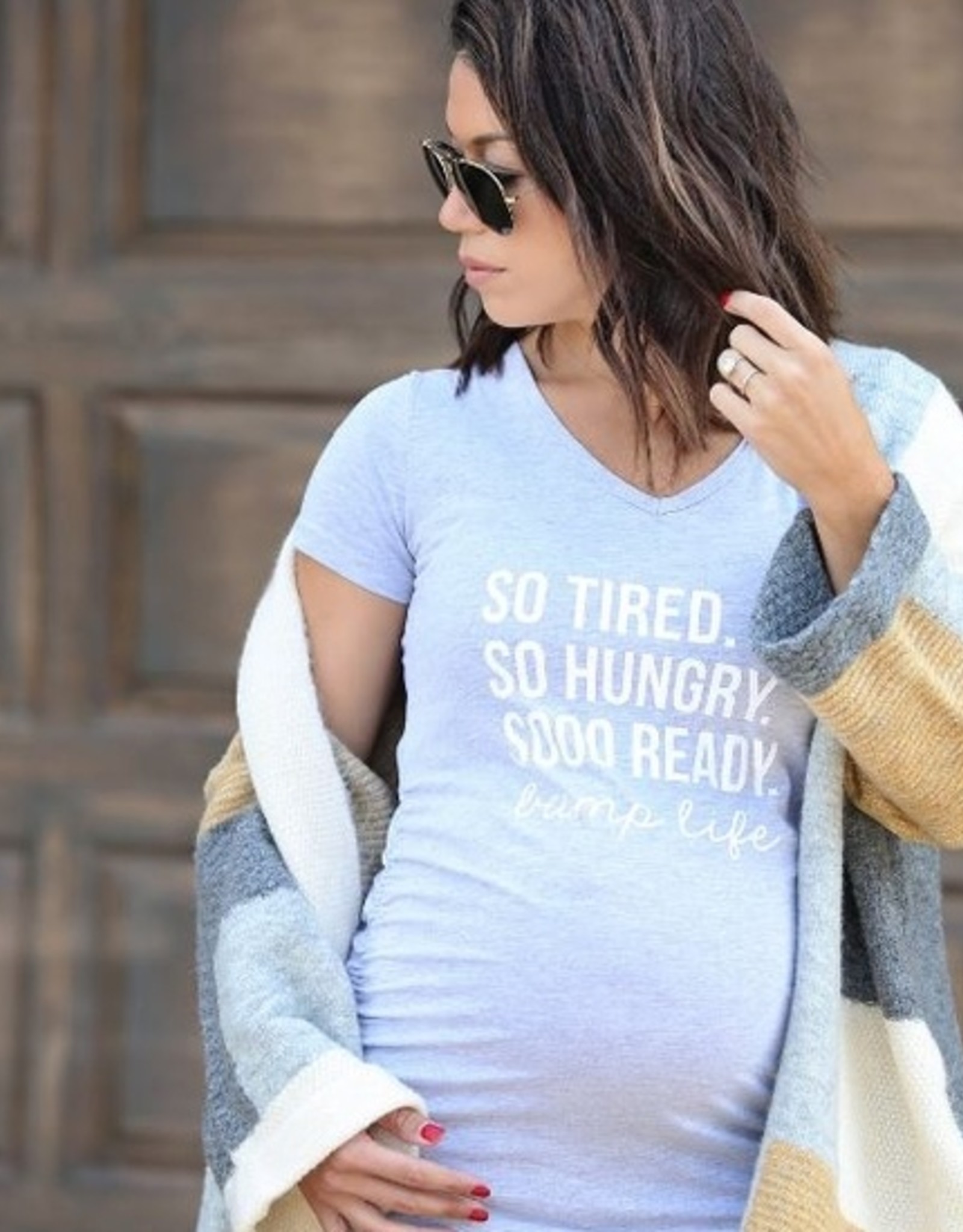 Bump Life Maternity Shirt
