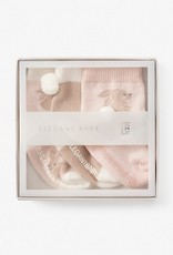 Elegant Baby Sock Set - Bunny non-slip 3PK
