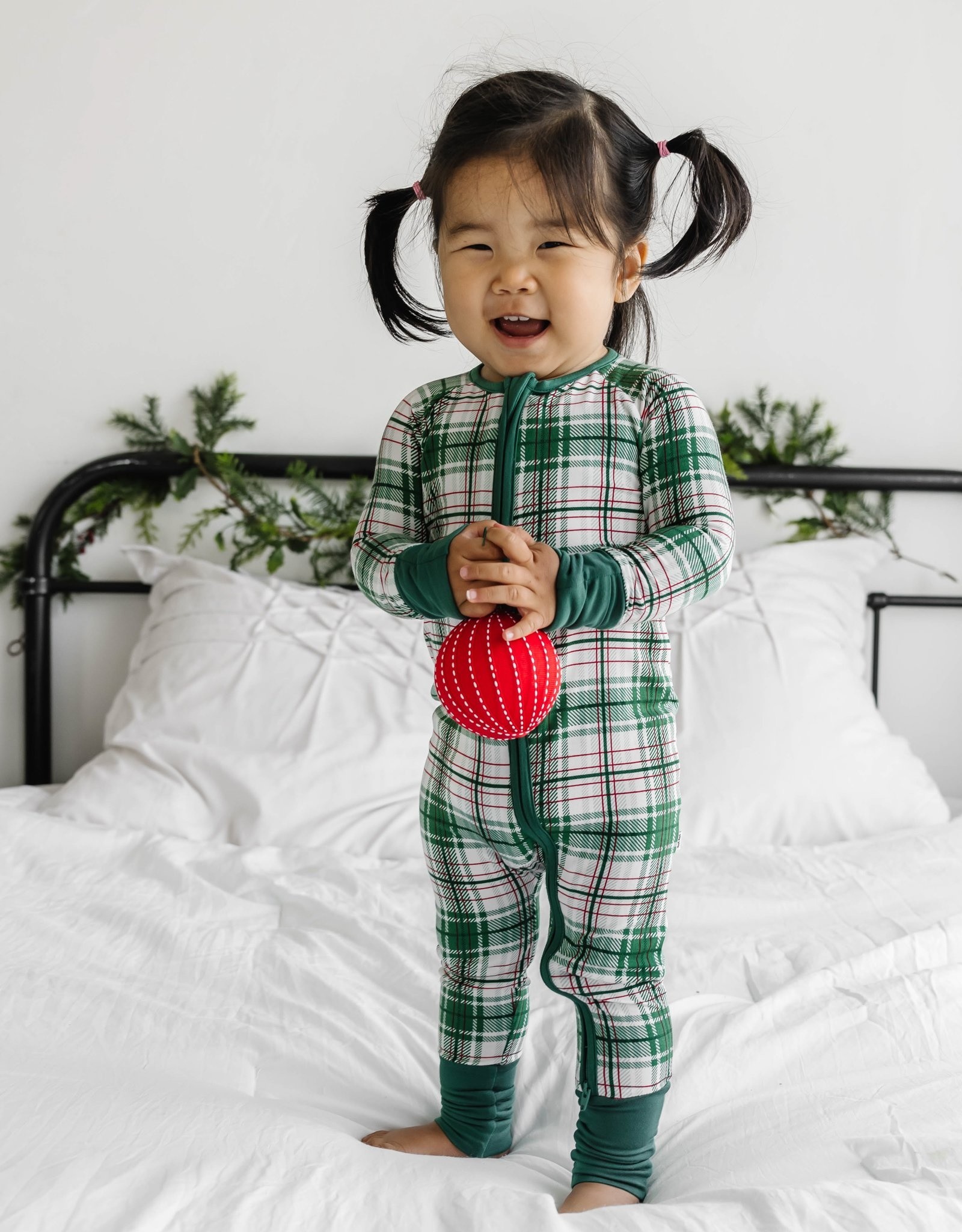 Holiday Plaid Cozy Robe - Little Sleepies