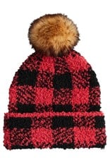 Mud Pie Buffalo Plaid Hat - Baby