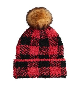 Mud Pie Buffalo Plaid Hat - Baby