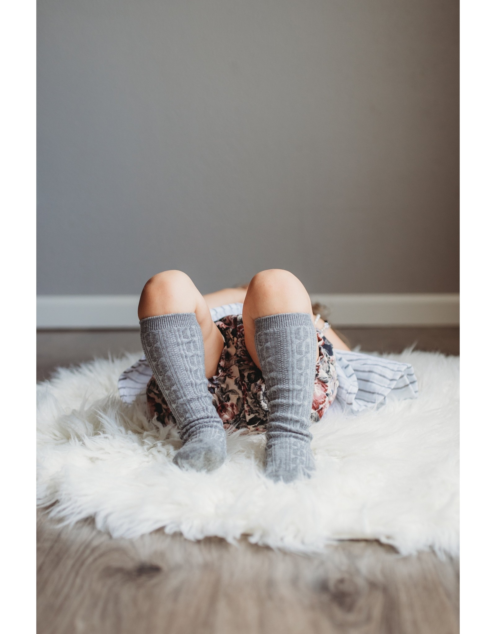 Little Stocking Co. Cable Knit Knee Highs - assorted colors/sizes