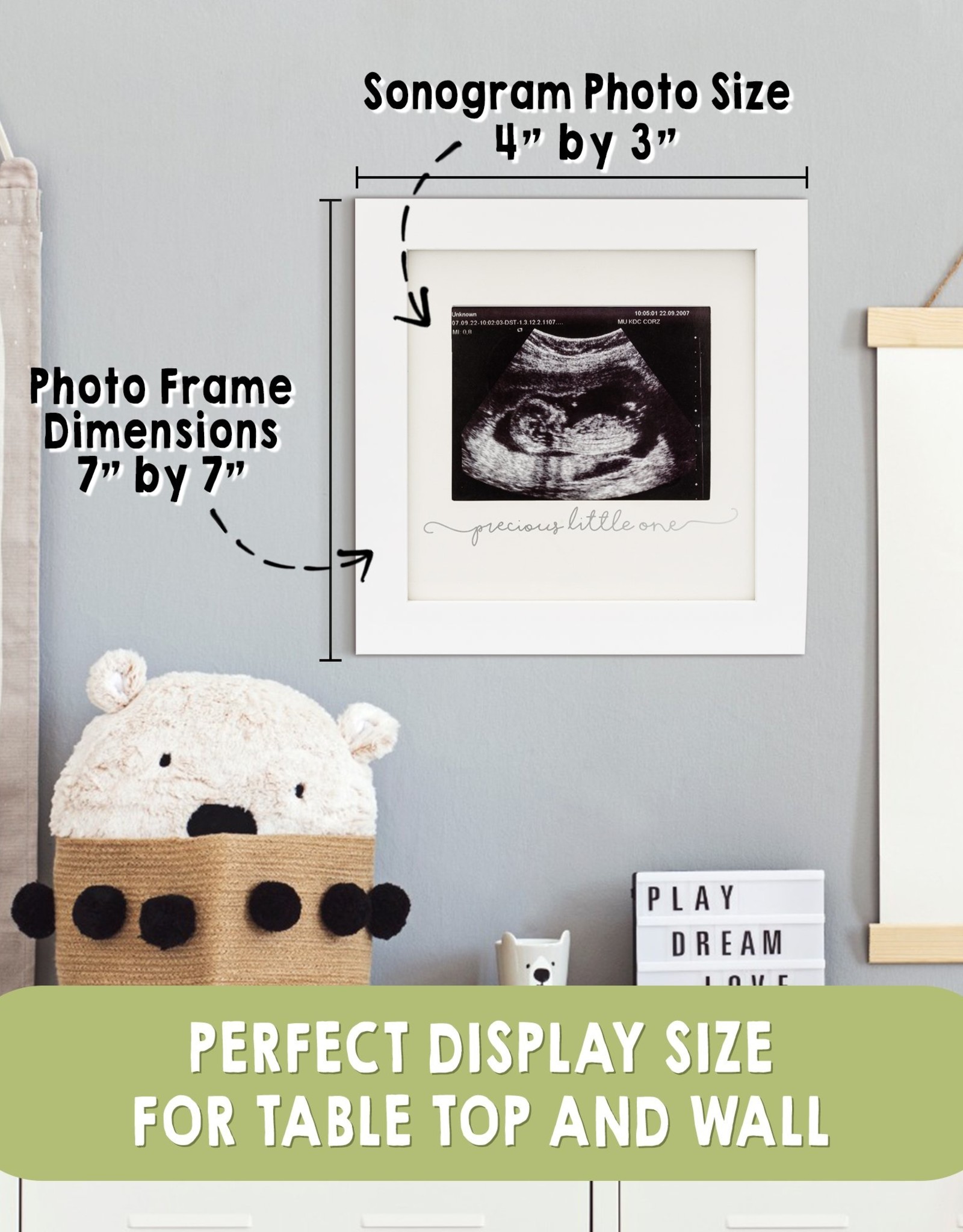 Baby Sonogram Picture Frame