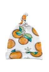 Florida Kid Co. Orange Blossom Knotted Gown & Headband Set Newborn