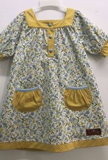 Vintage Floral Dress w/ Pockets Sz 5