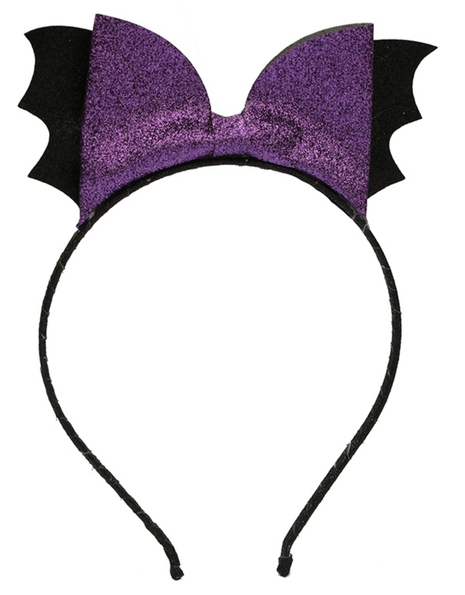 Halloween Bat Glitter Clip or Headband