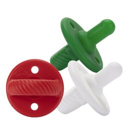 Itzy Ritzy Pacifier Set 3pk Christmas