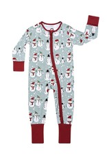Snow People Convertible Romper Sleeper Pajama