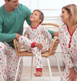 Cozy Christmas Kids Pajamas Sz 6