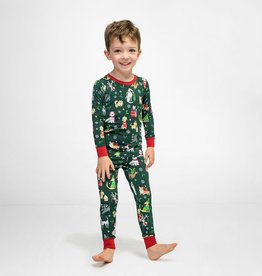 Little Sleepies Holiday Hounds Two-Piece Pajama Set
