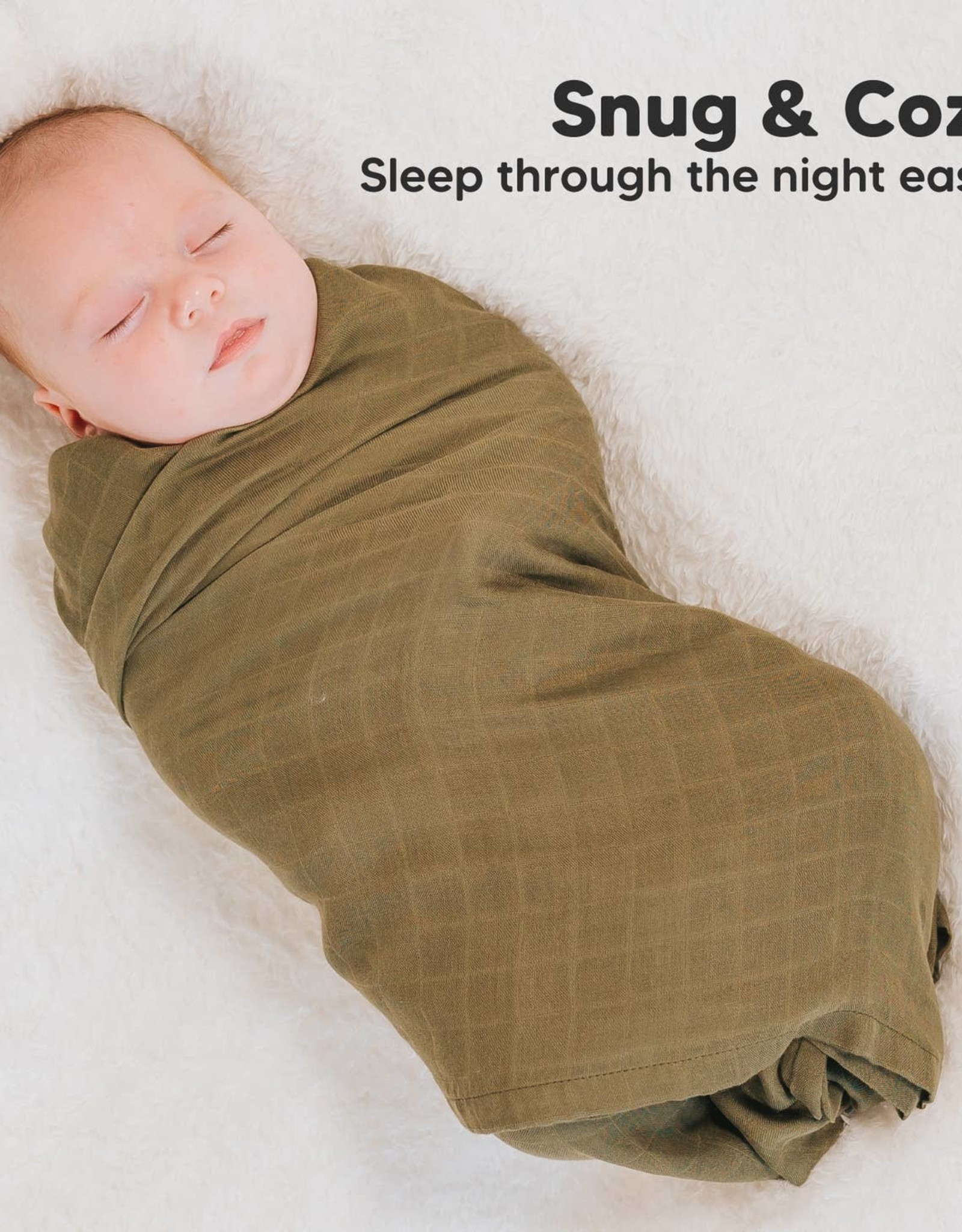 Lumi Muslin Swaddle Blankets