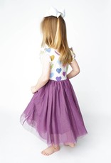Little Love Hearts & Tulle Twirl Dress