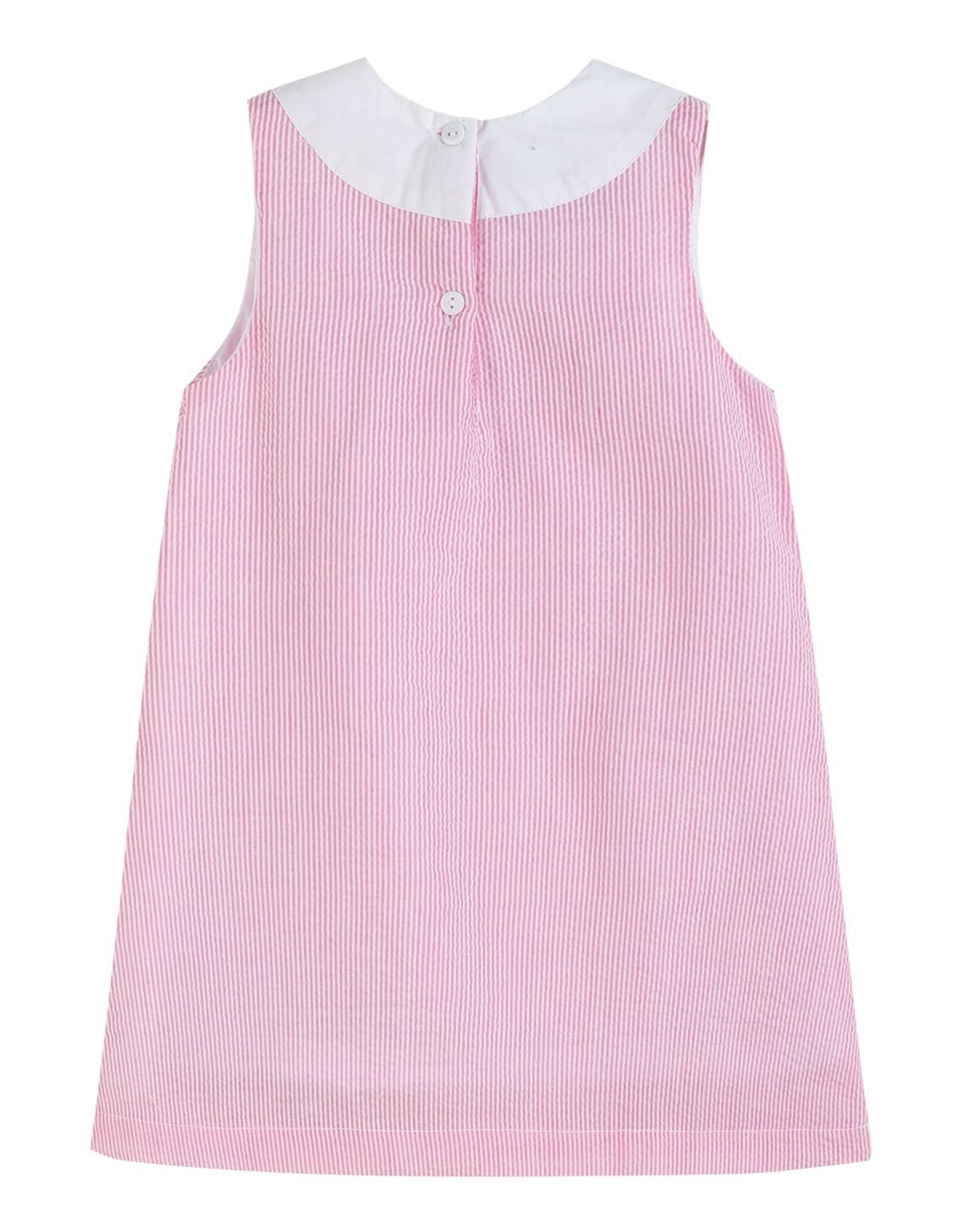 Pink Fuzzy Easter Bunny Swing Dress