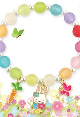 Charming Whimsy Bracelet- Bunny and Blooms