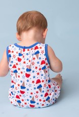 Patriotic Ice Cream Bubble Romper