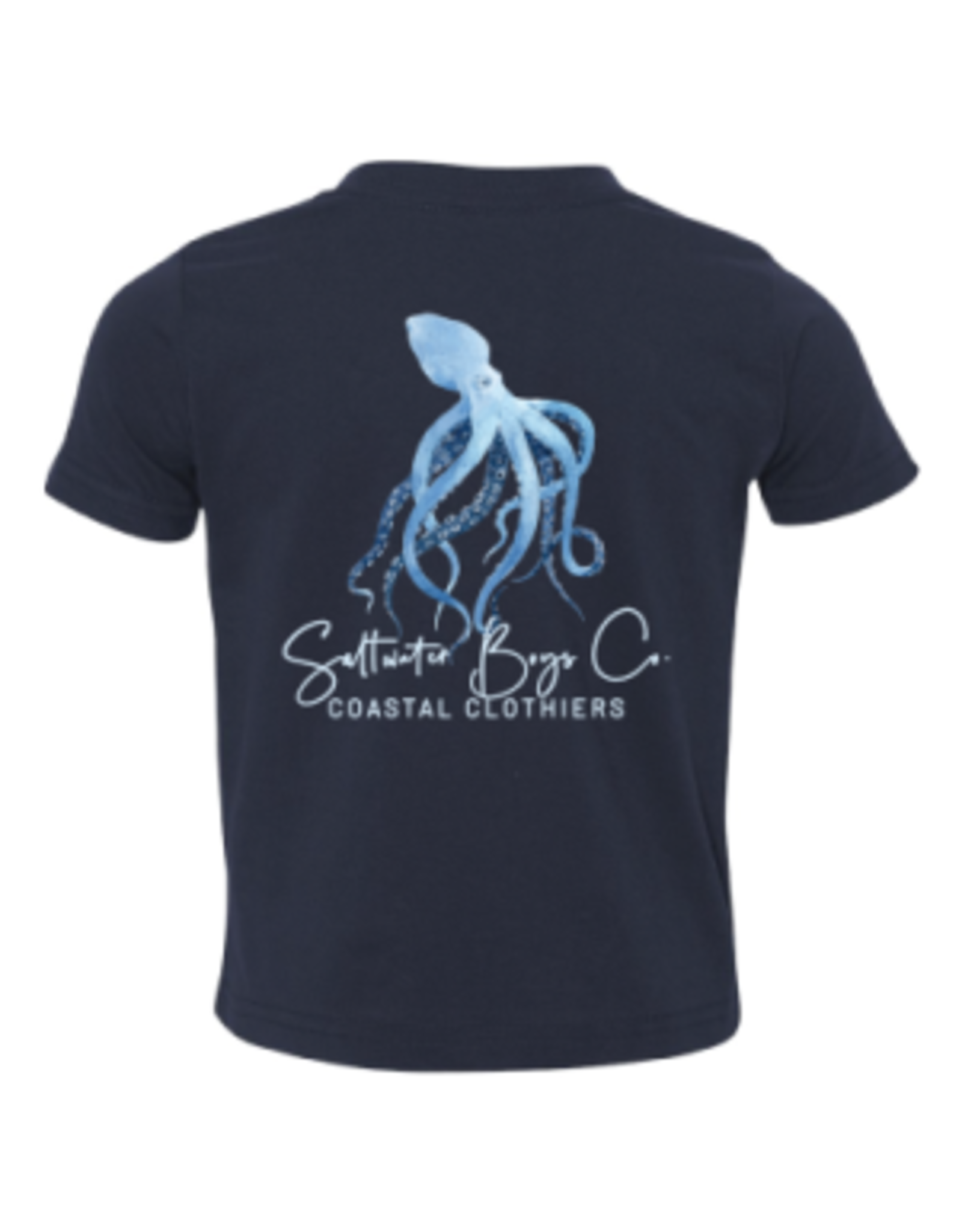 Saltwater Boys Co. Octopus Graphic POCKET TEE 5T