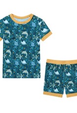 Ocean Friends Bamboo PJ's w/ shorts 3T