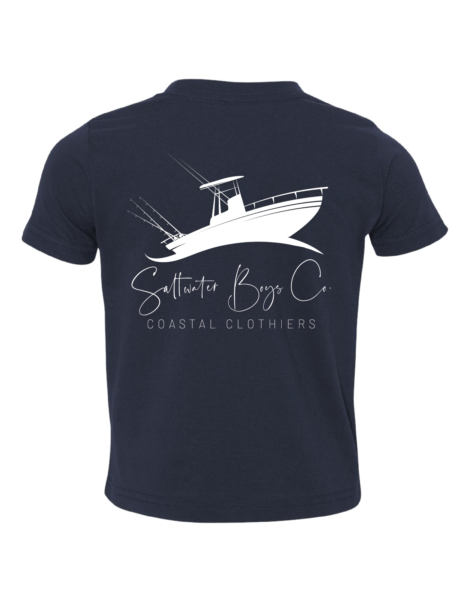 Saltwater Boys Co. OFFSHORE GRAPHIC POCKET TEE navy 4T