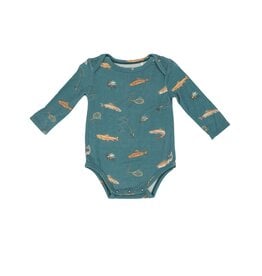 Angel Dear Trout Long Sleeve Bodysuit