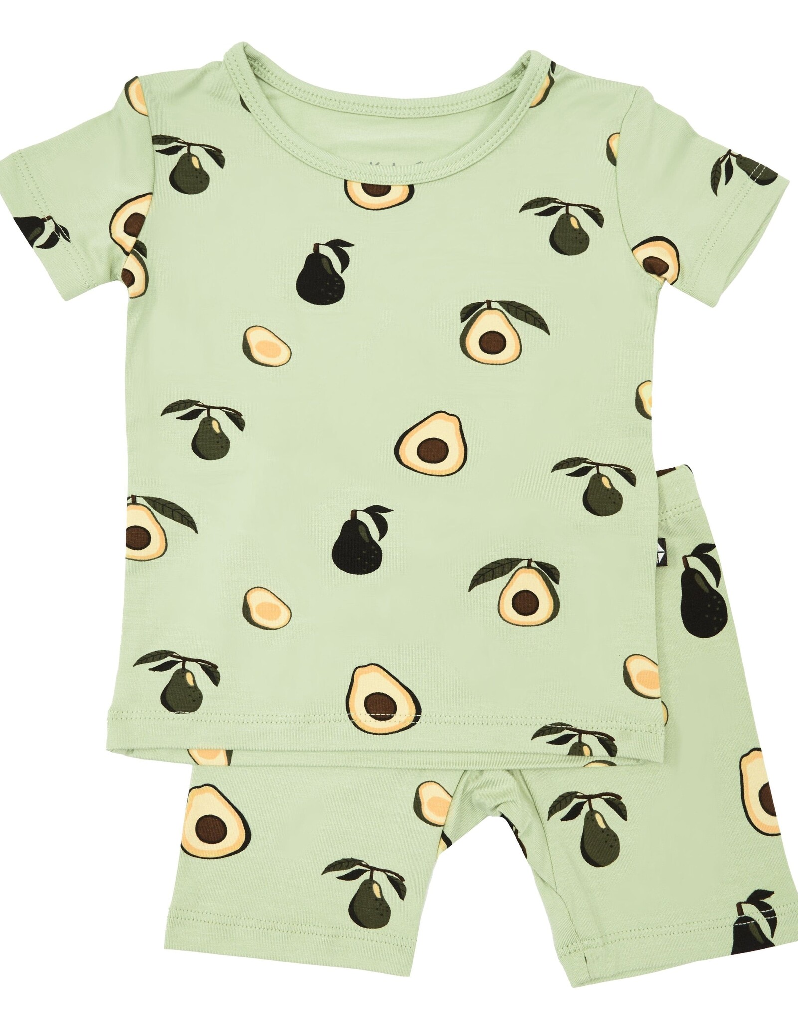 Kyte Avocado Shorts Pajama Set