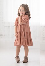 Mabel and Honey Belle of the Ball Tiered Sparkling Knit Dress