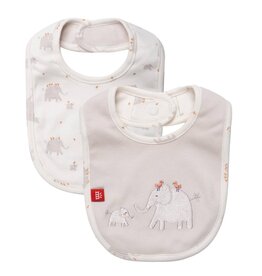 Magnetic Me Reversible Embroidered Magnetic Bib Little Peanut