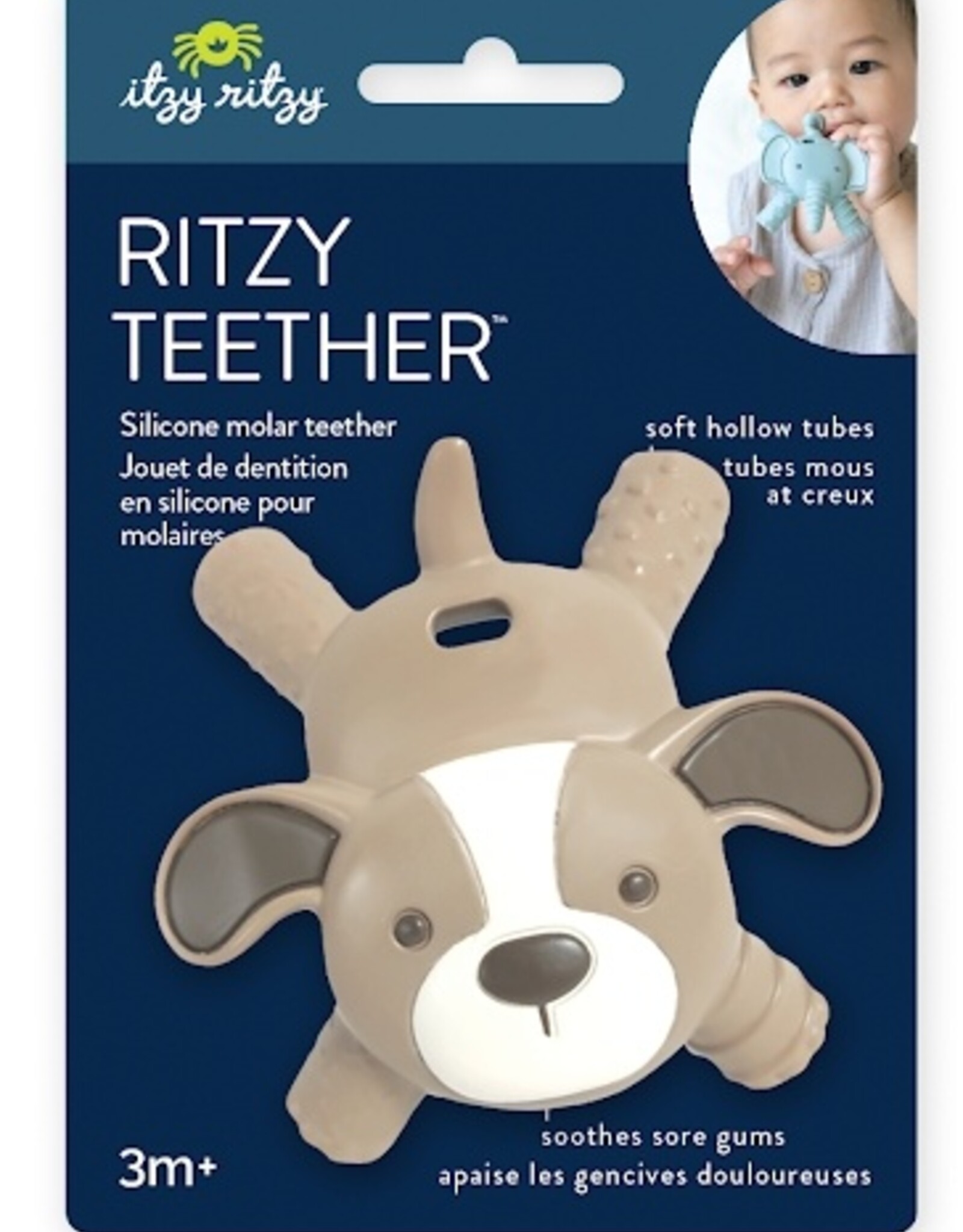 Itzy Ritzy Ritzy Teether Puppy Molar Teether