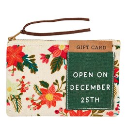 Mud Pie Christmas Gift Card Pouch