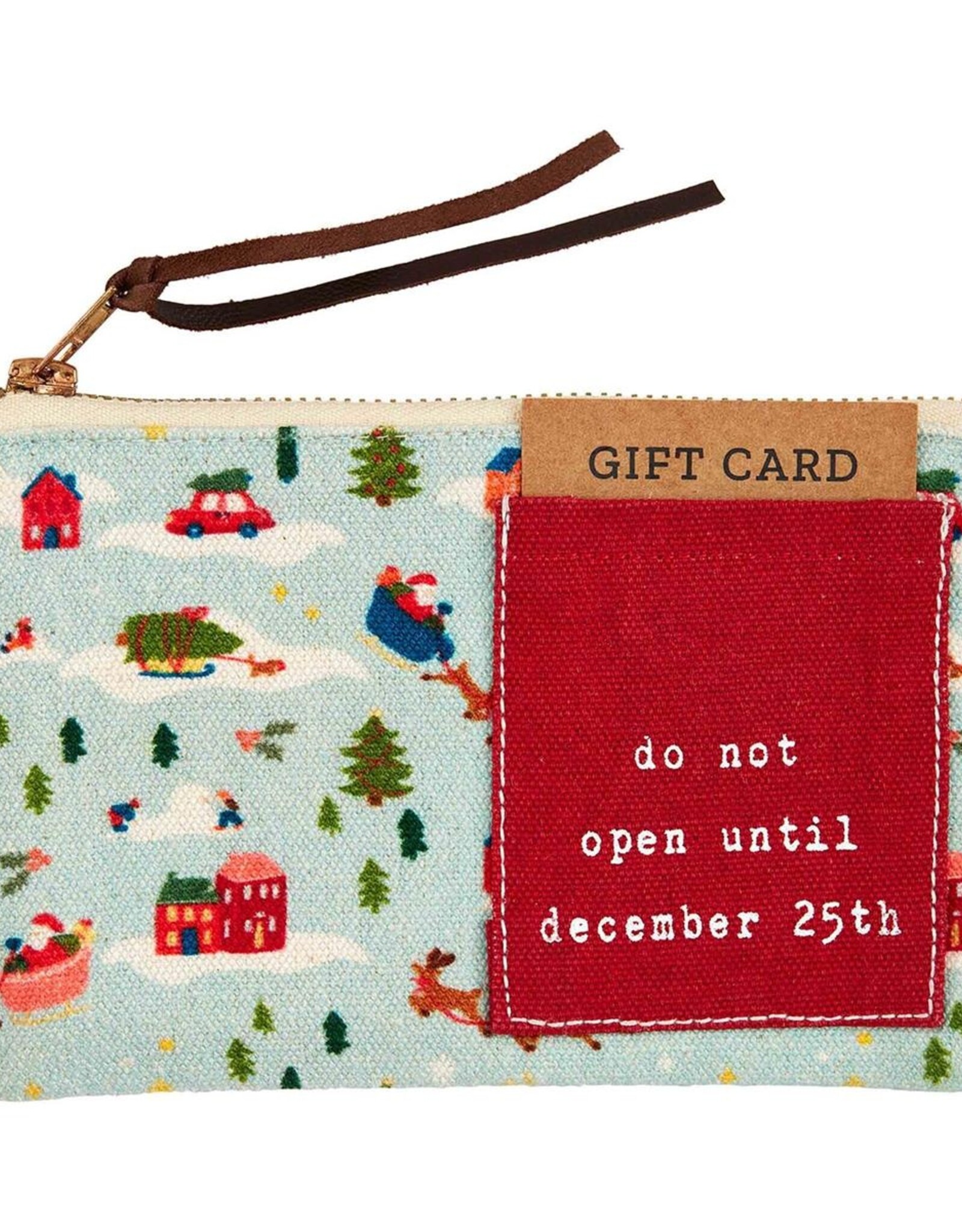 Mud Pie Christmas Gift Card Pouch
