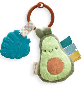 Itzy Ritzy Avocado Itzy Pal Plush + Teether