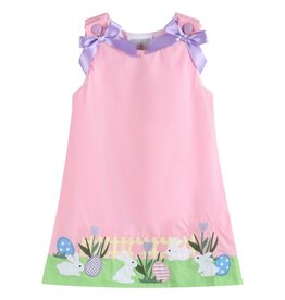 Pink Easter Bunny Garden Dress