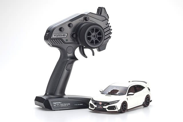 値下げ交渉可Kyosho Mini-Z Honda CIVIC TYPE R KYO 32424W-B MINI-Z FWD Honda Civic Type R Championship White MA