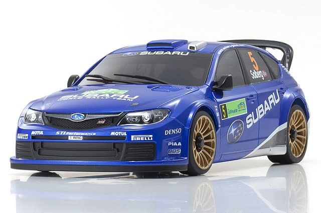 Subaru Impreza WRC ミニカー 2008年 Kyosho mini-z Subaru Impreza WRC 2008 No.5 Body | eBay