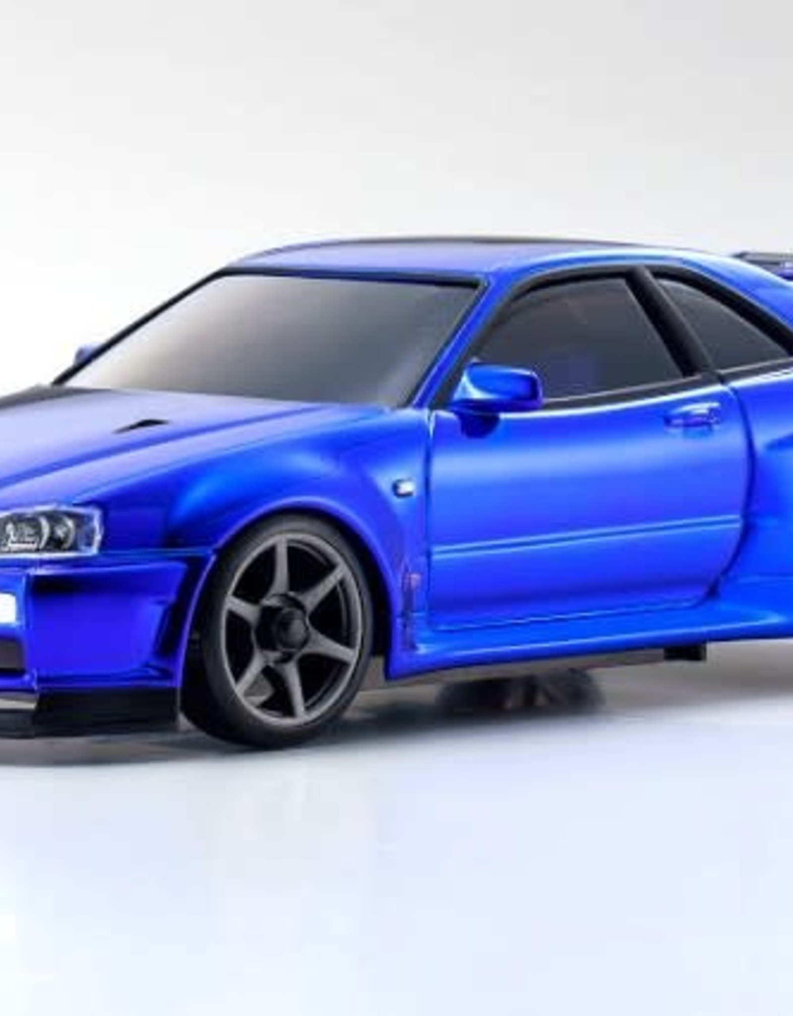 KYOMZP427CBL Skyline R34 Chrome Blue 20th Anniversary - HobbyQuarters