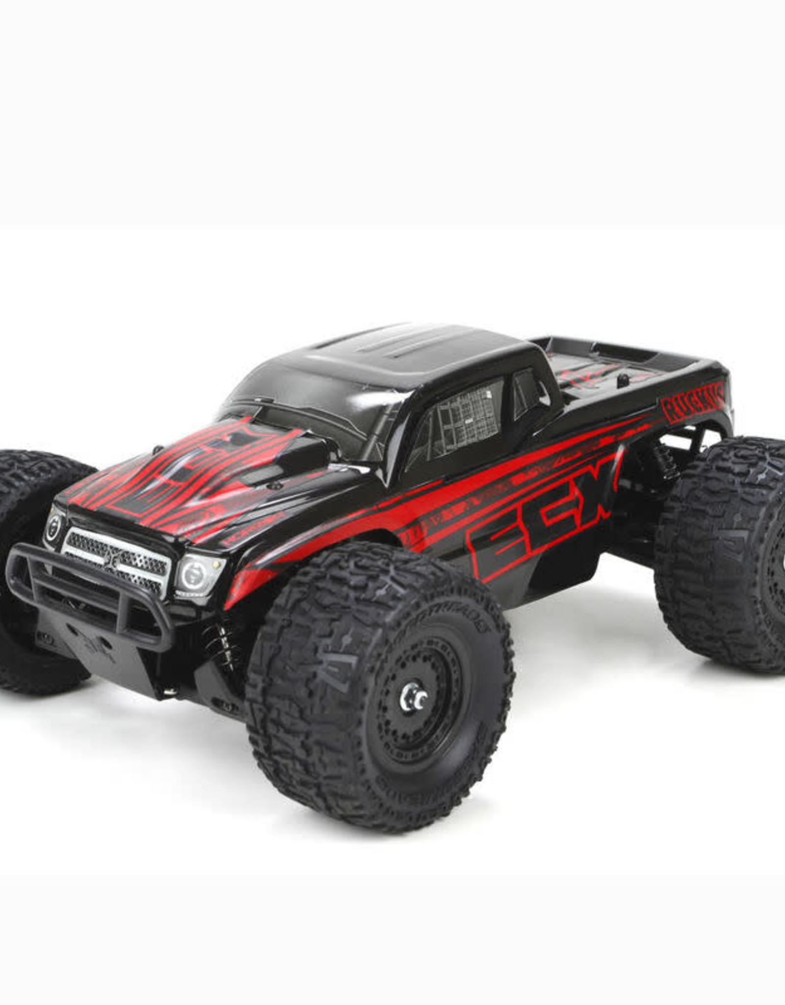 ECX ECX010000T1 Ruckus 1/18 4WD Monster Truck Black/Red RTR