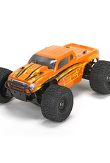 ECX ECX01000T2 Ruckus 1/18 4WD Monster Truck: Orange/Yellow RTR